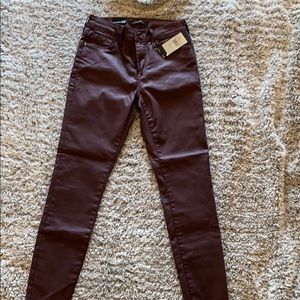 Faux Leather Pants